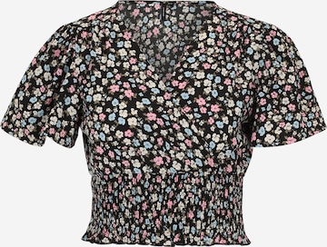 juoda Vero Moda Petite Palaidinė 'VMPAGE': priekis