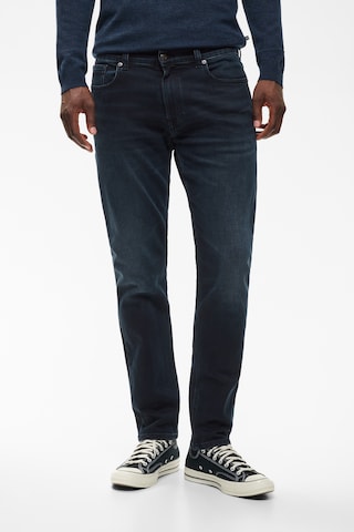 Matinique Slimfit Farmer 'MAJake' - kék: elől