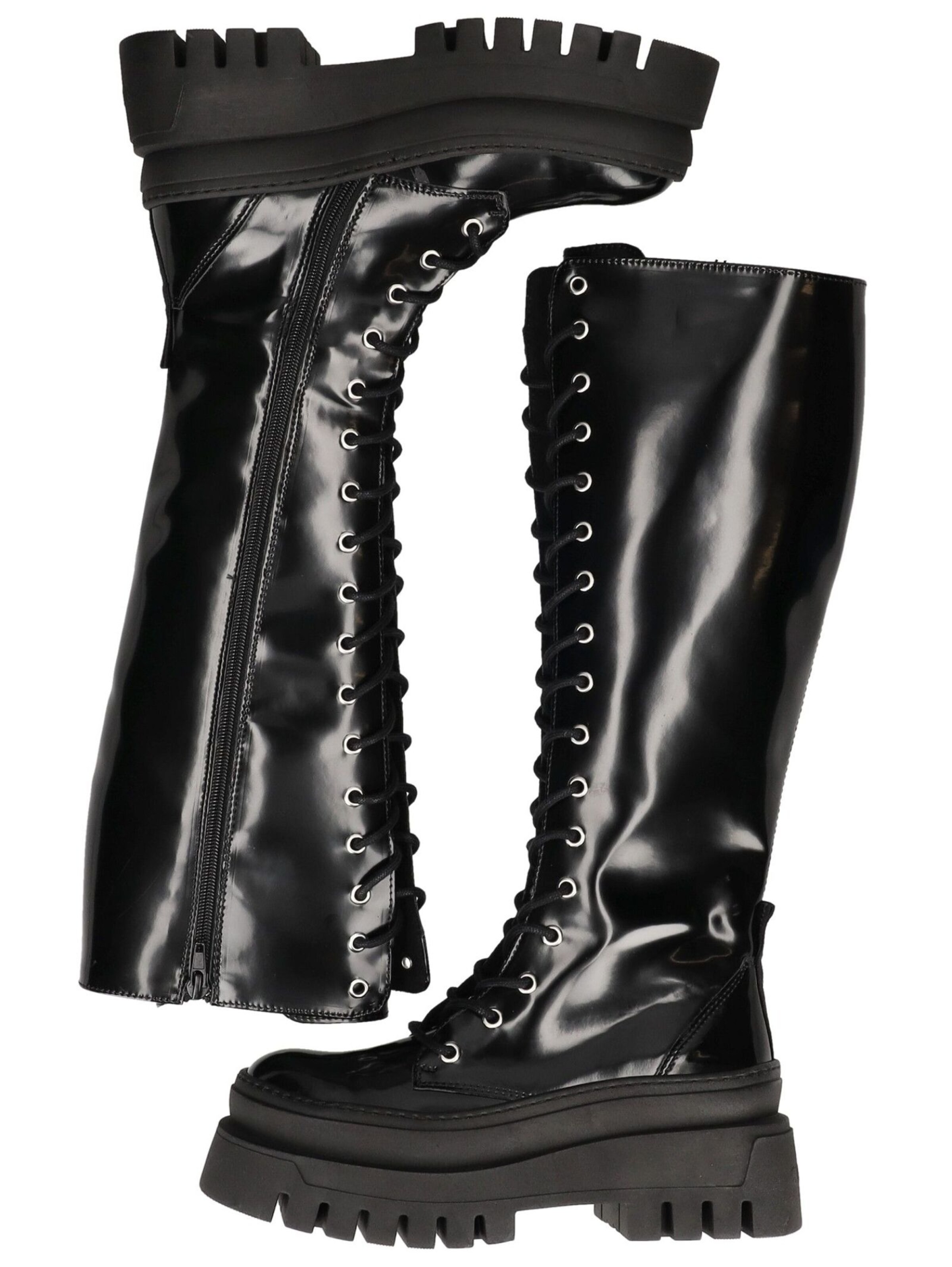 Stivale stringato di STEVE MADDEN in nero