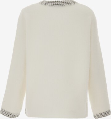 CHANI Knit Cardigan in White