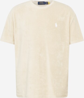 T-Shirt Polo Ralph Lauren en beige : devant