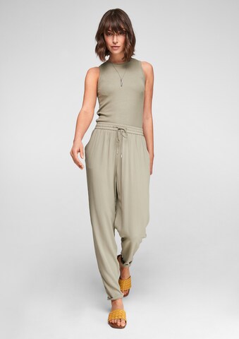 s.Oliver Slimfit Broek in Groen