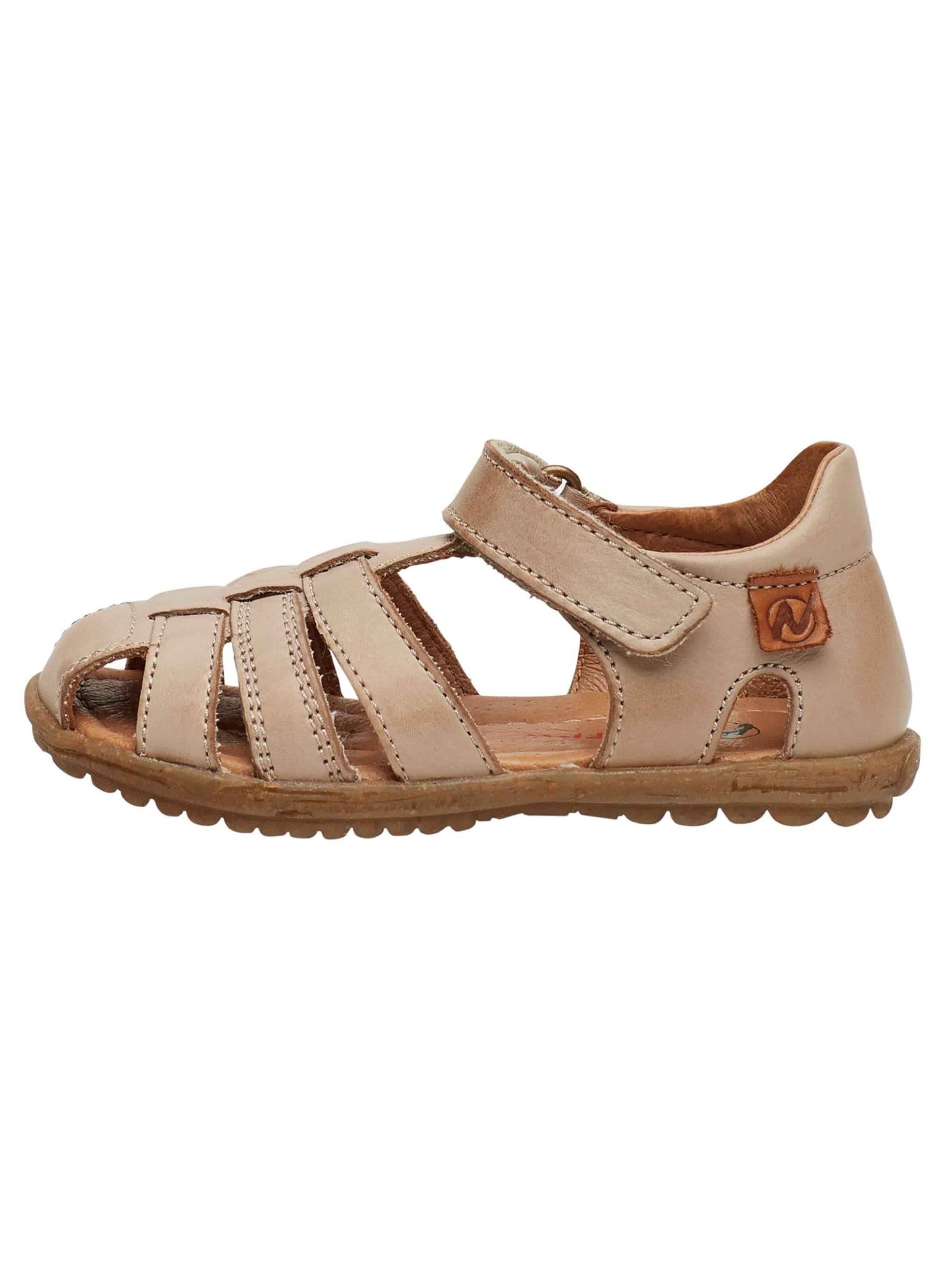 NATURINO Open shoes 'SEE' in Green: front