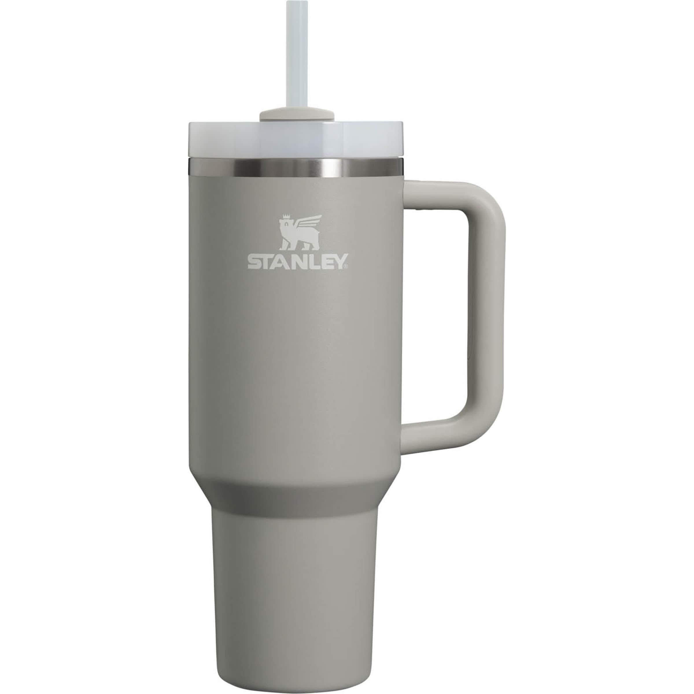 STANLEY Thermos 'Quencher H2.O FlowState' in Grey: front