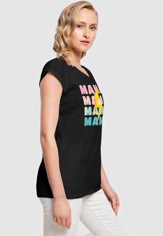 Merchcode Shirt 'Mothers Day - Mama' in Black