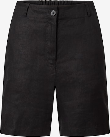 CASH-MERE.CH Regular Housut värissä musta: etupuoli