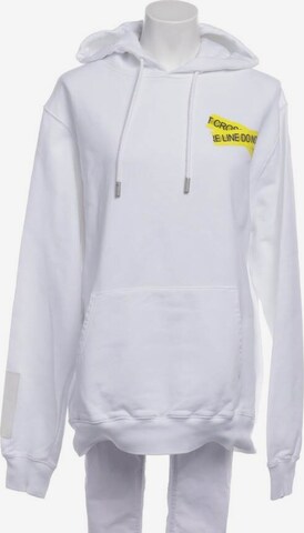 Off-White Sweatshirt / Sweatjacke M in Weiß: predná strana