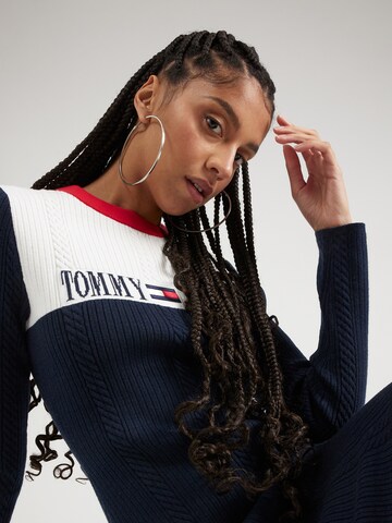 Abito in maglia di Tommy Jeans in blu