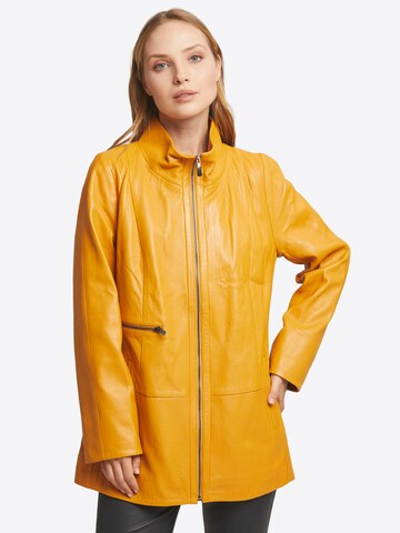 Ikigai the City Jacke in Gelb: Vorderseite