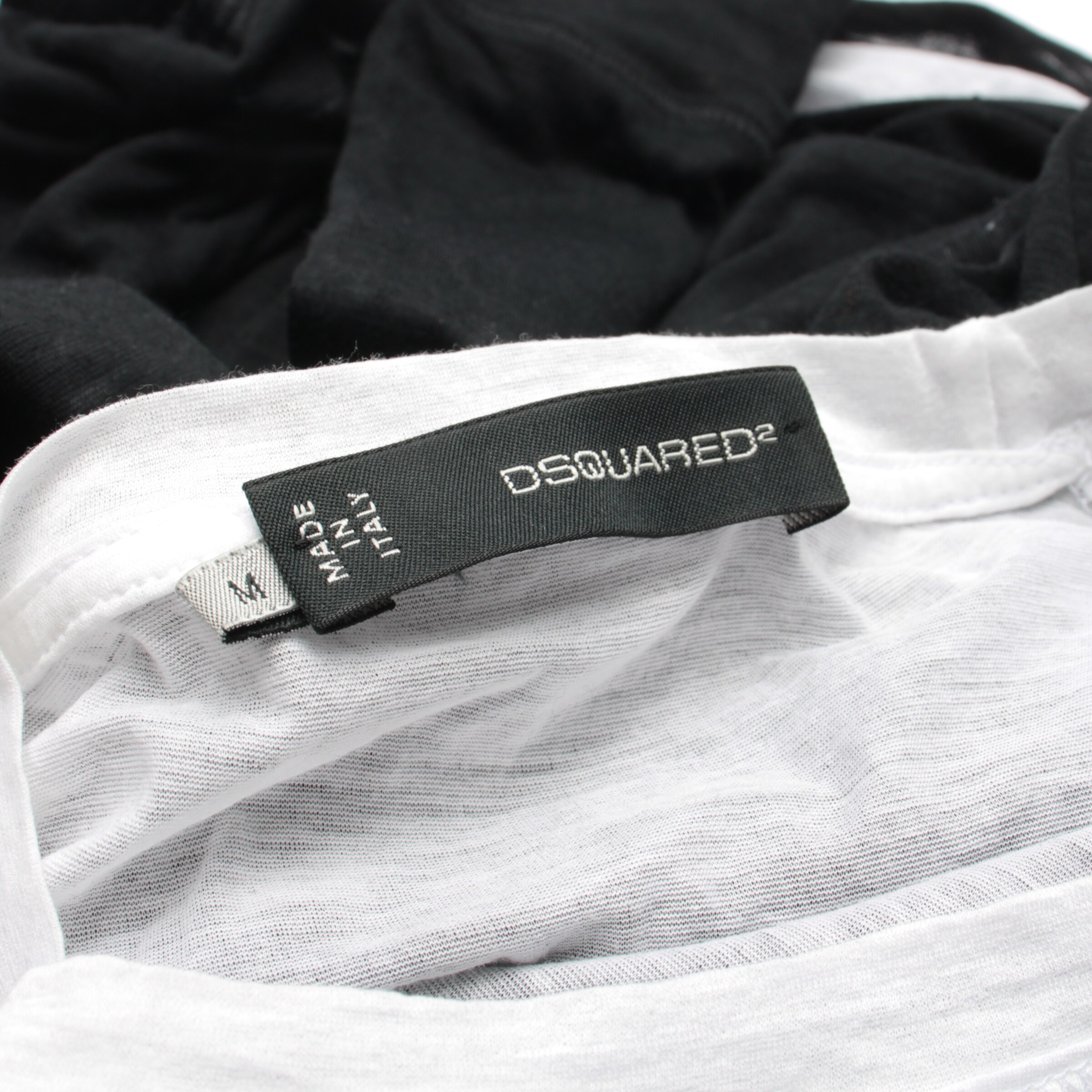 DSQUARED2 Button Up Shirt in M in Black