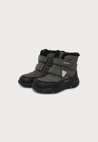 GEOX Snehule 'BALTIC ABX' - Zelená