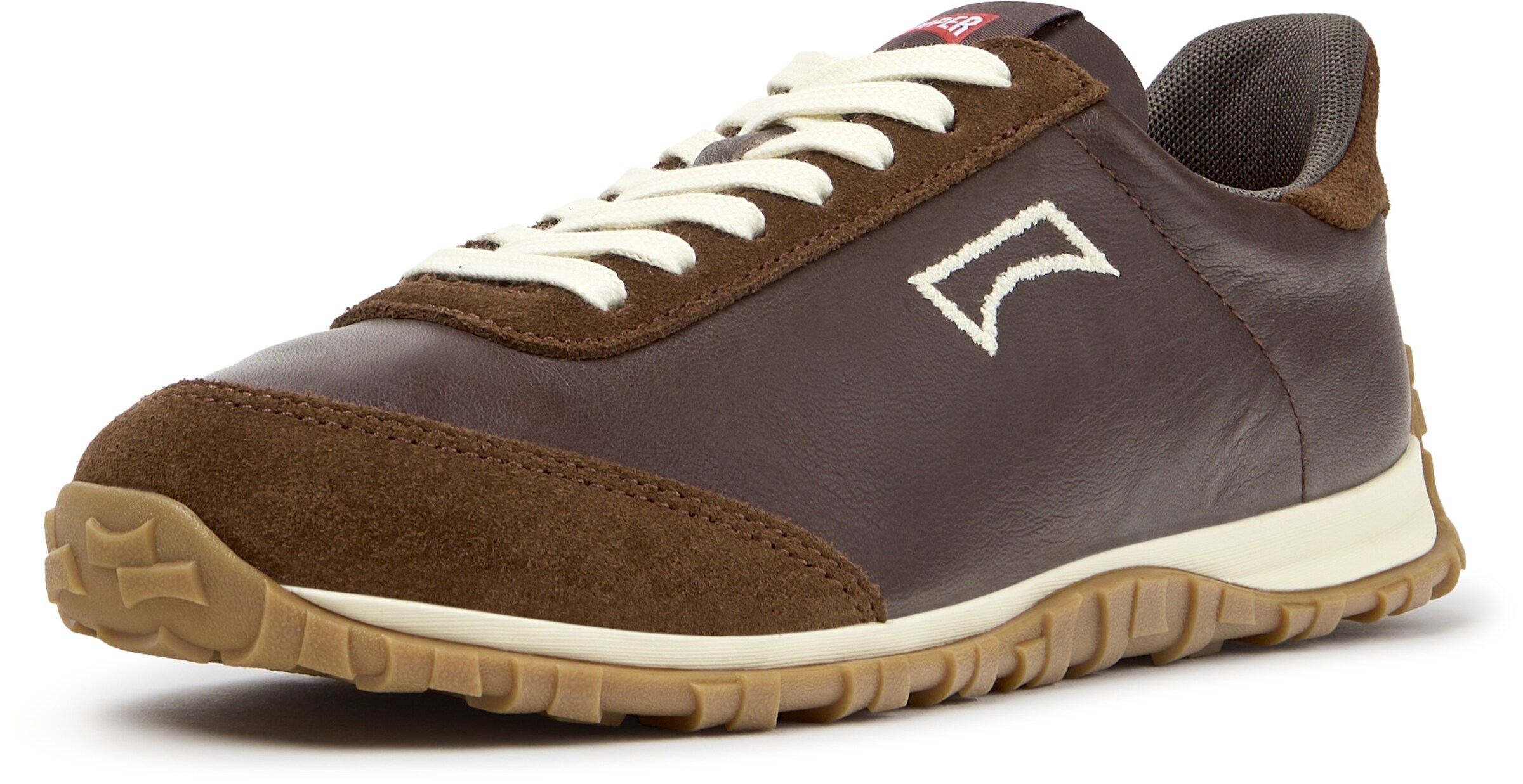Baskets basses ' Drift Walk ' CAMPER en marron : devant