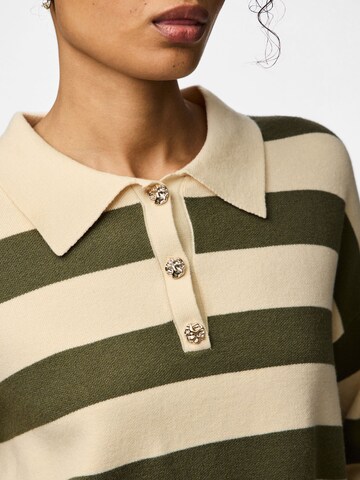 PIECES Pullover i grøn