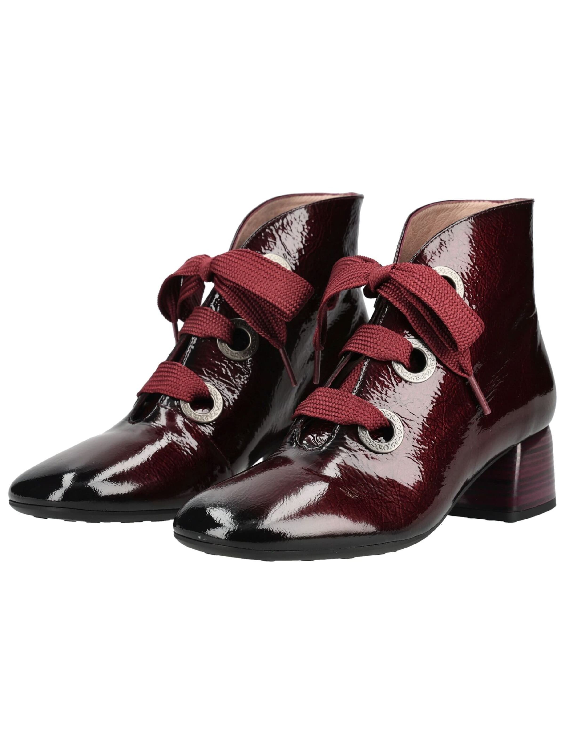 Bottines à lacets Hispanitas en rouge