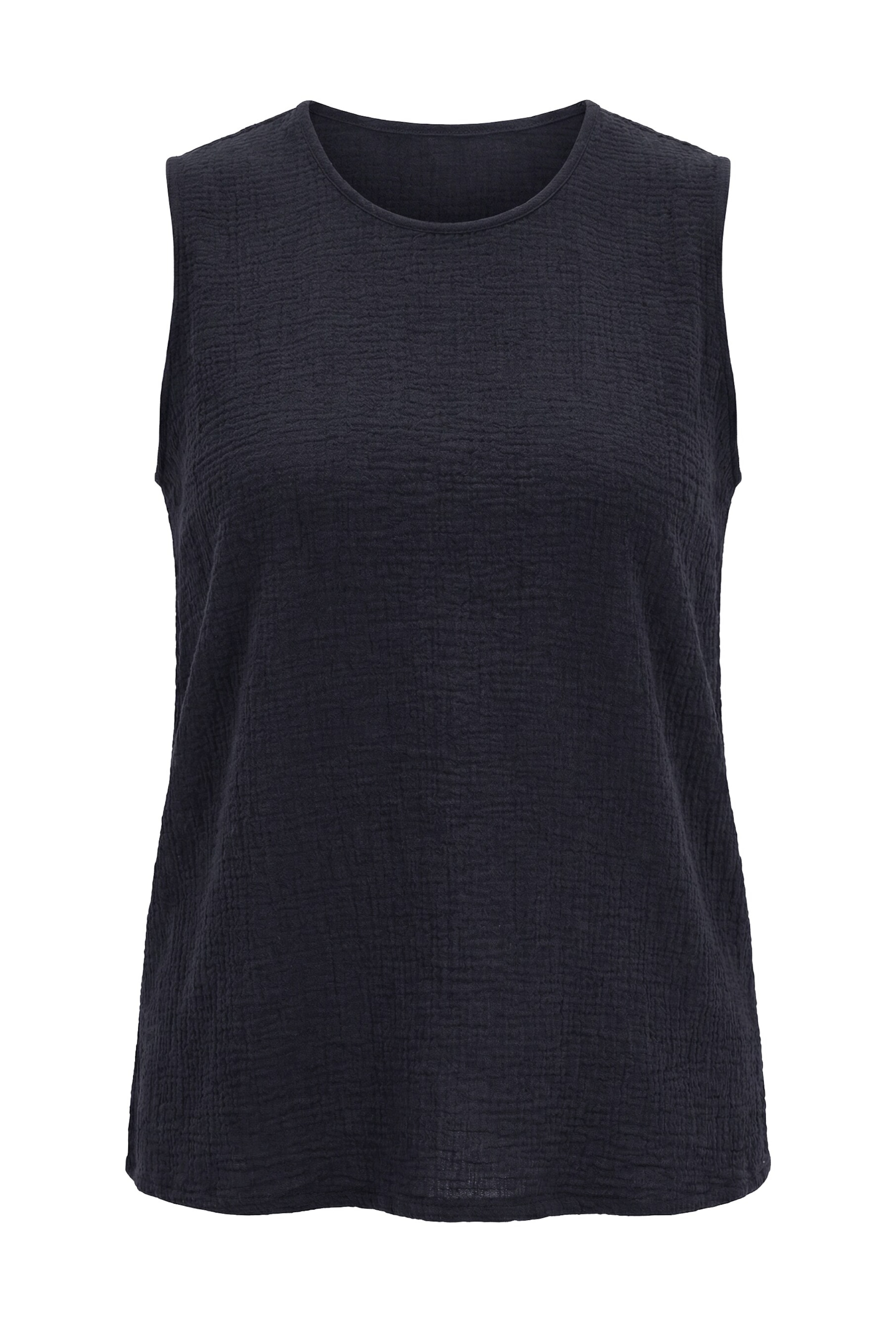 Angel of Style Top in Black: front