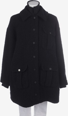 GANNI Jacket & Coat in M in Black: front