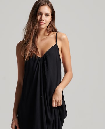 Superdry - Vestido de playa en negro