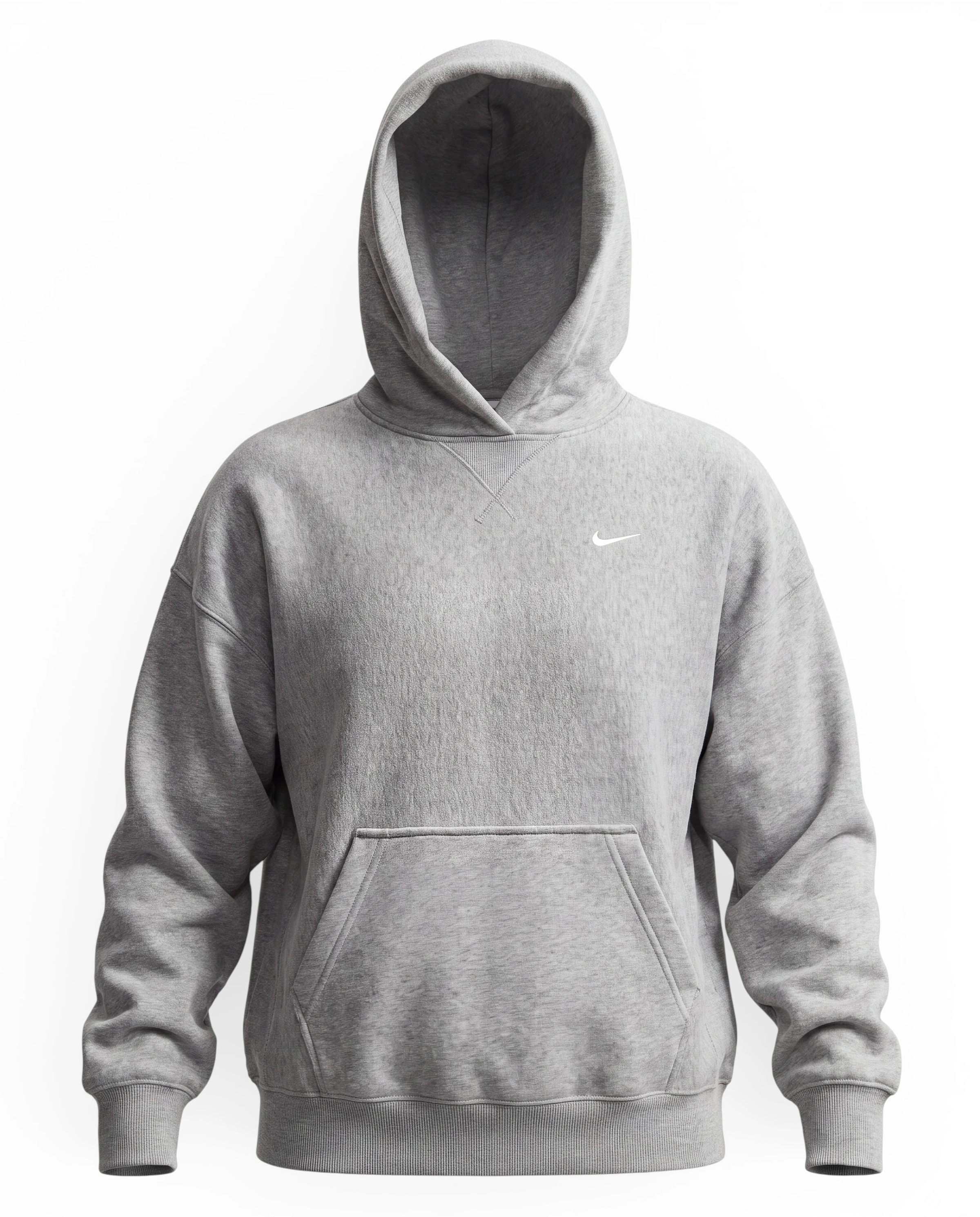 Felpa 'STDO FLC' di Nike Sportswear in grigio: frontale