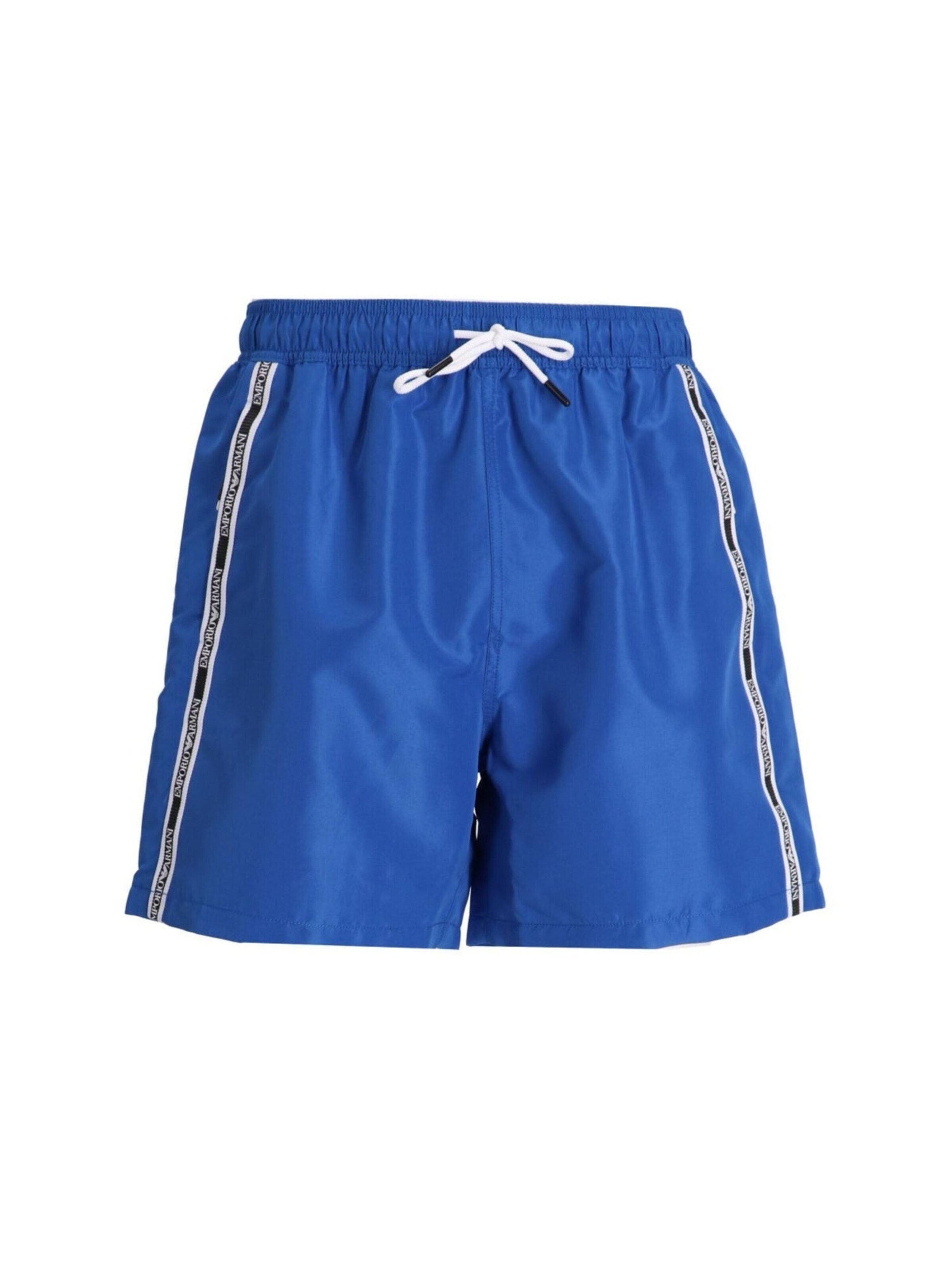Emporio Armani Board Shorts 'Men's swimwear with side stripes' in S in Royal blue, Item view