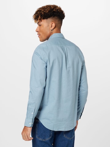 Coupe regular Chemise 'Liam' Samsøe Samsøe en bleu