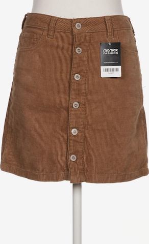 HOLLISTER Skirt in S in Brown: front