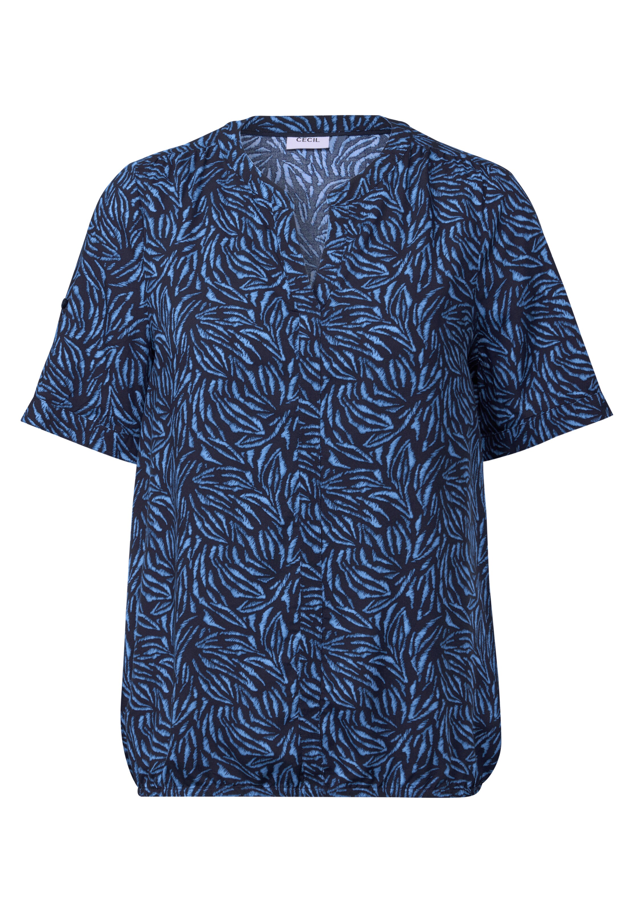 CECIL Bluse in Blau: Vorderseite