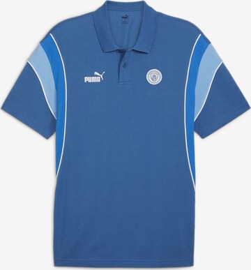 T-Shirt fonctionnel 'Manchester City' PUMA en bleu : devant