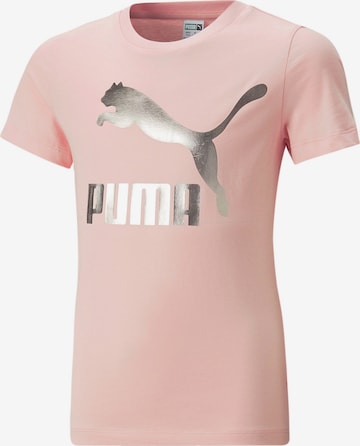 PUMA T-shirt i rosa: framsida