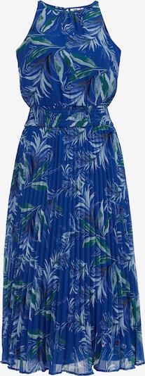 WE Fashion Καλοκαιρινό φόρεμα σε μπλε κοβαλτίου / πράσινο / λευκό, Άποψη προϊόντος
