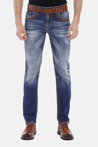 CIPO & BAXX Slim fit Jeans in Blue: front