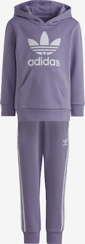 ADIDAS ORIGINALS Jogginganzug 'Adicolor' in Lila: Vorderseite