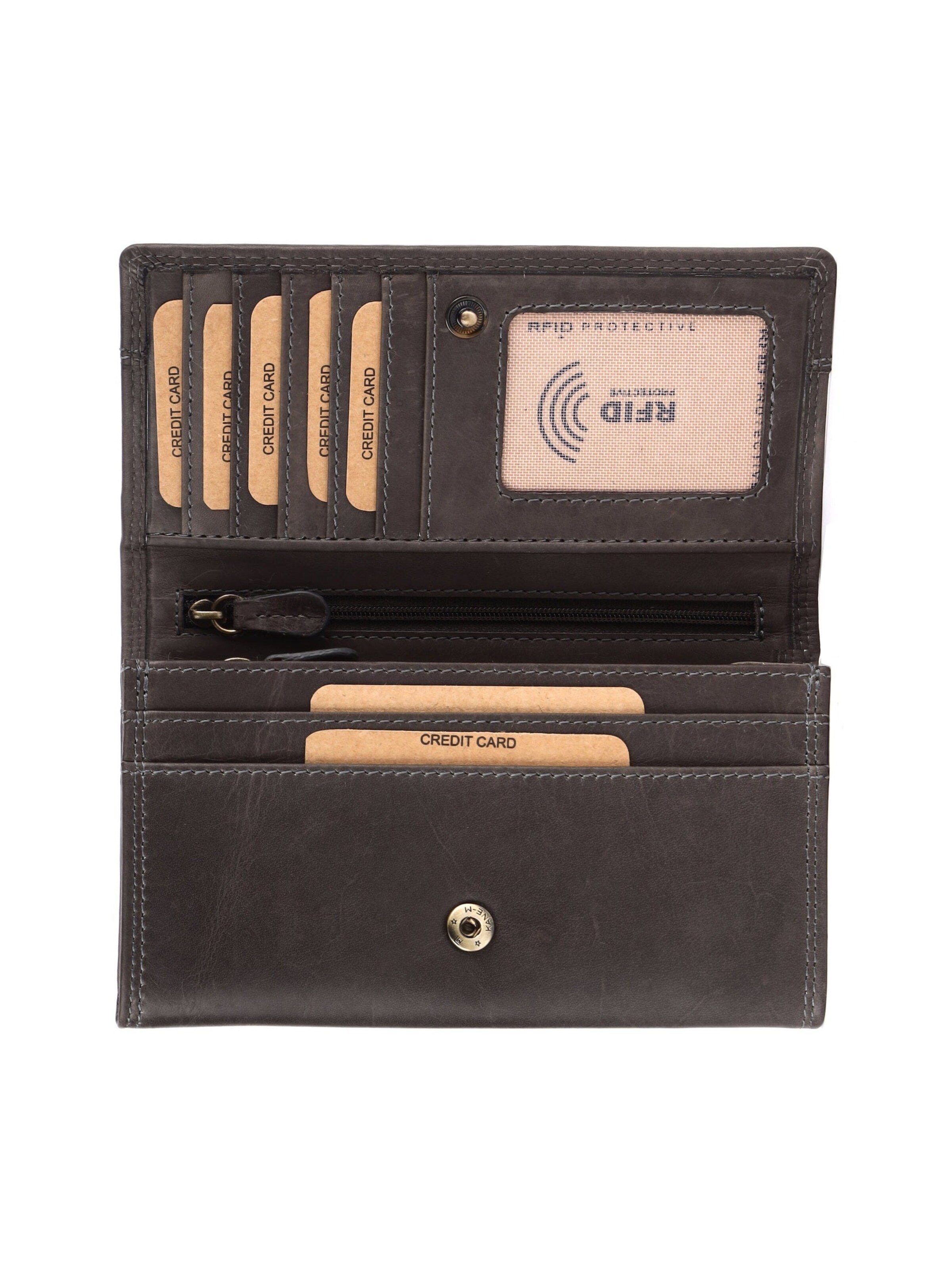 Benthill Wallet in Grey