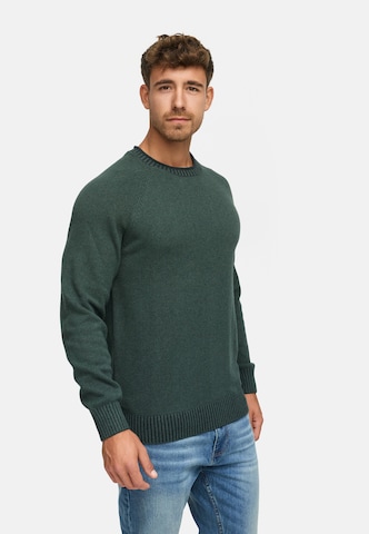 INDICODE JEANS Sweater 'Massum' in Green
