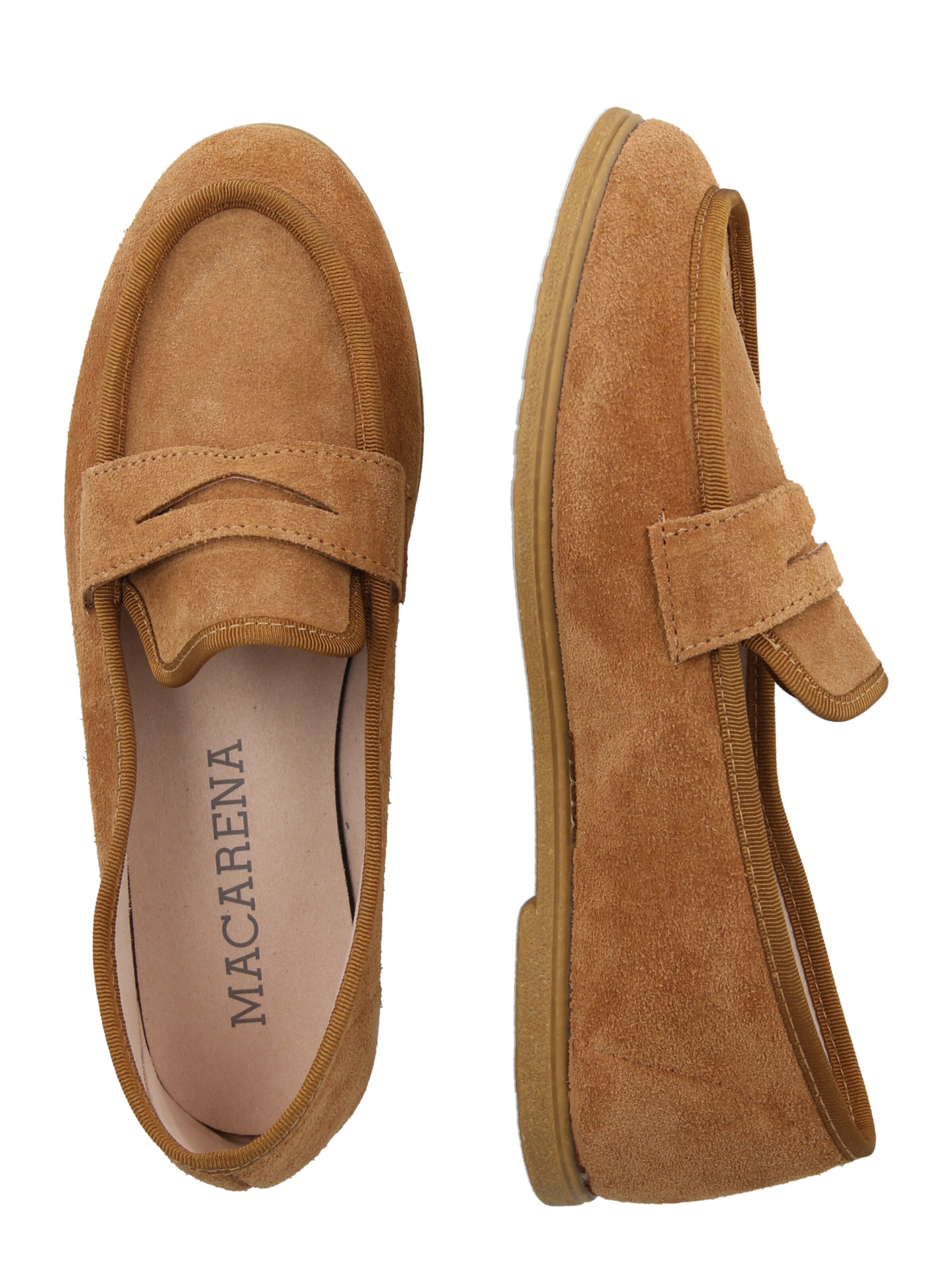 MACARENA Μοκασίνι 'RANIA33' σε καφέ