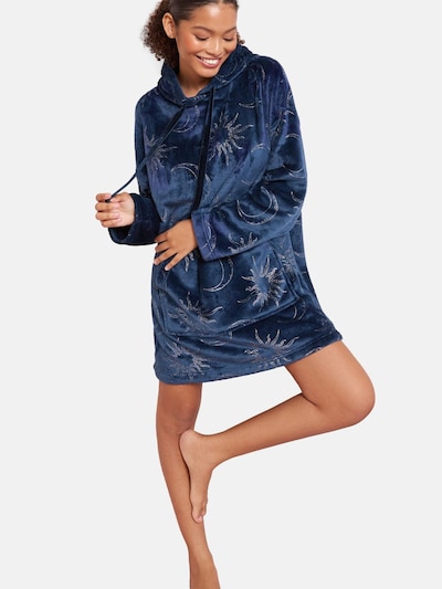 Friends Like These Dugi kupaći ogrtač u morsko plava / mornarsko plava, Pregled proizvoda