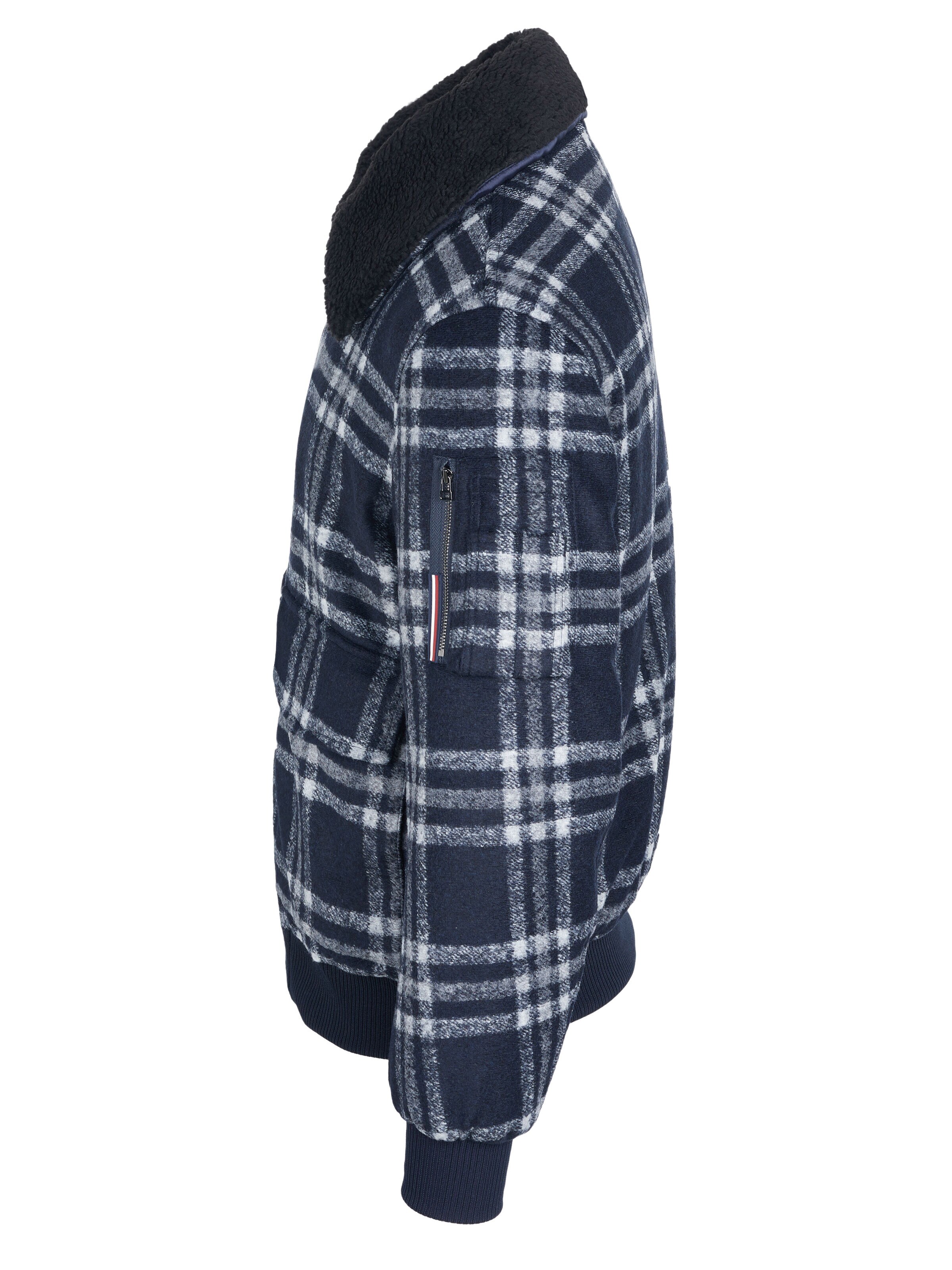TOMMY HILFIGER Tussenjas 'Tommy Hilfiger Jacke' in Zwart