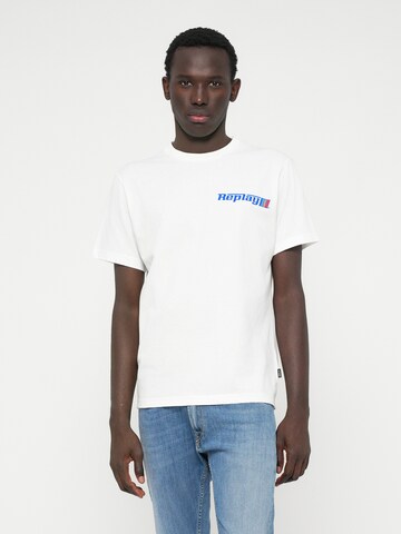 REPLAY Särk, värv valge