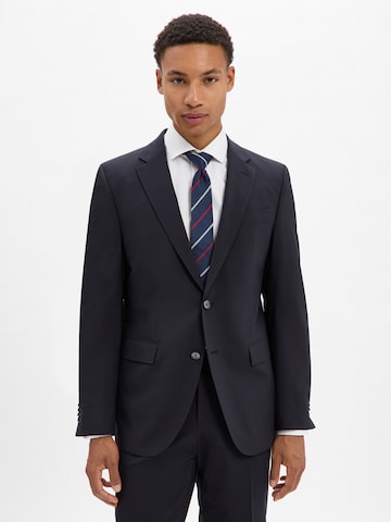 BOSS Regular fit Business-colbert 'Jasper ' in Blauw: voorkant