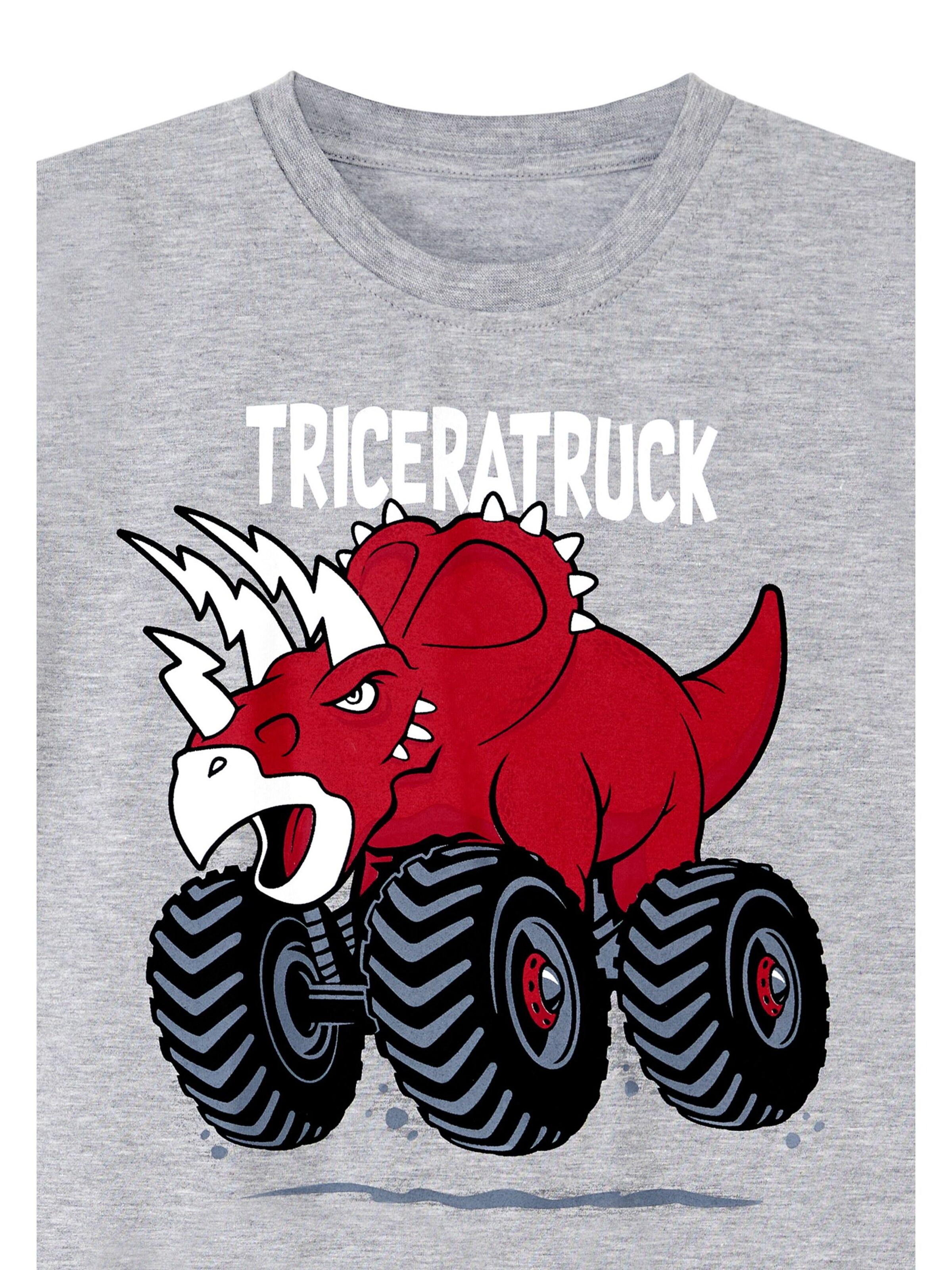 Denokids Set 'Triceratruck' in Grau