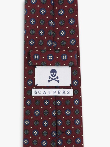 Scalpers Krawatte in Rot
