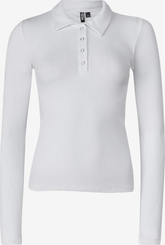 PIECES Tričko 'PCKITTE' – bílá: přední strana