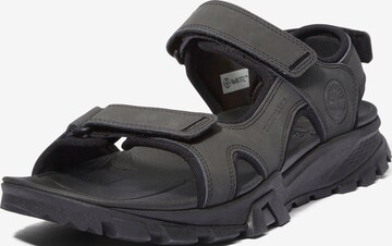 TIMBERLAND Sandals in Black: front