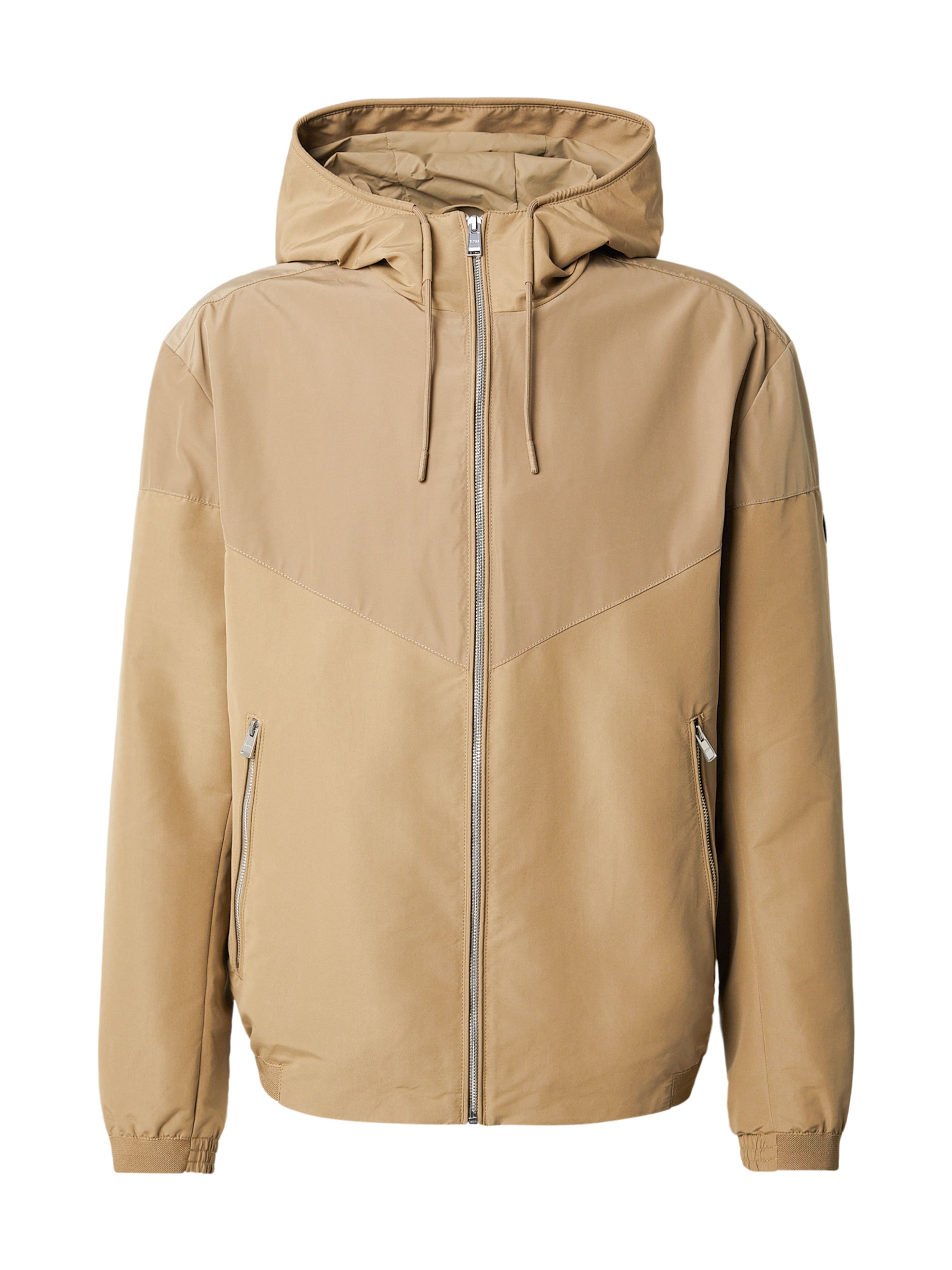 BOSS Välikausitakki 'Cireno4' värissä beige: etupuoli