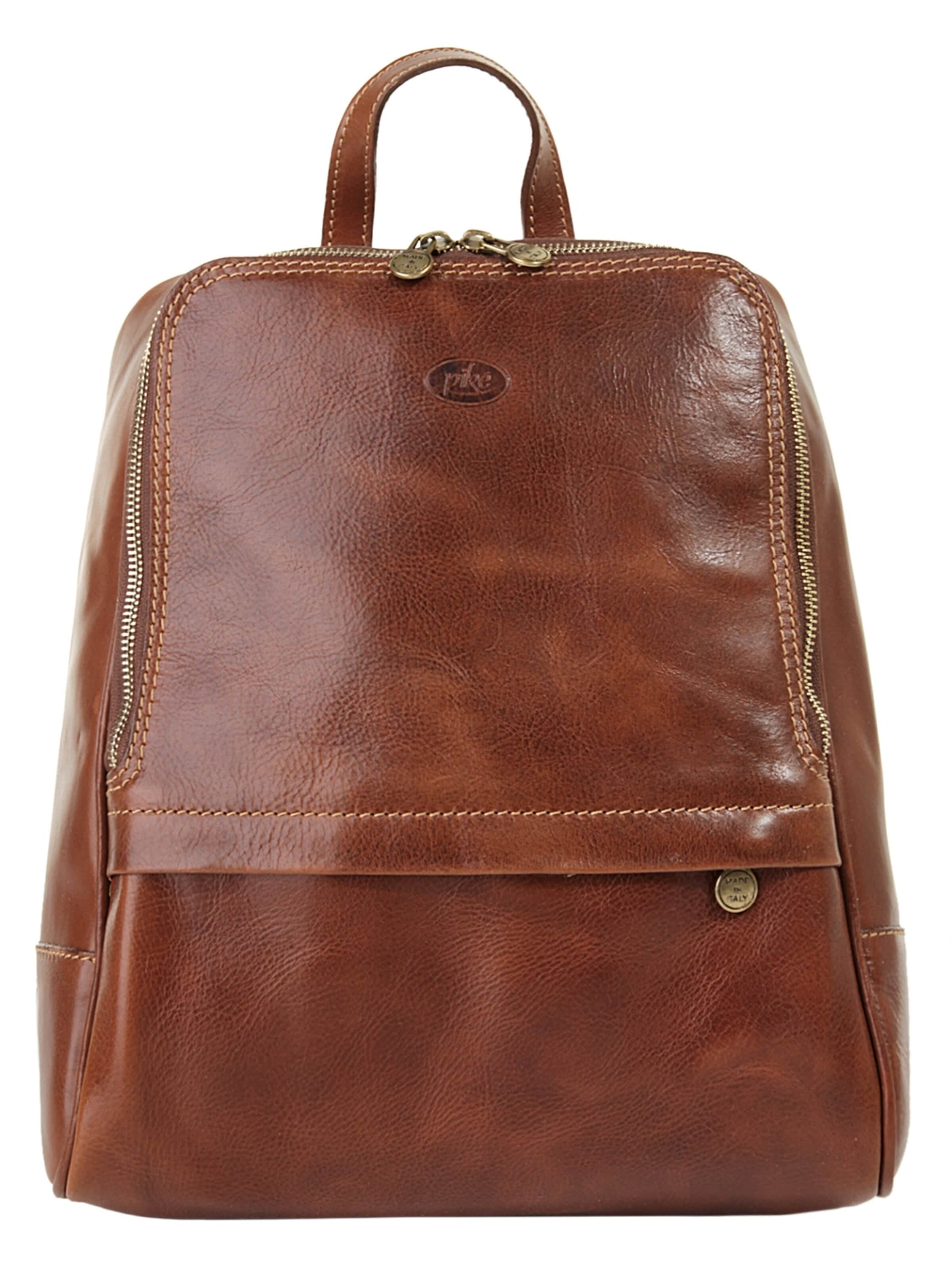 piké - Mochila en marrón: frente