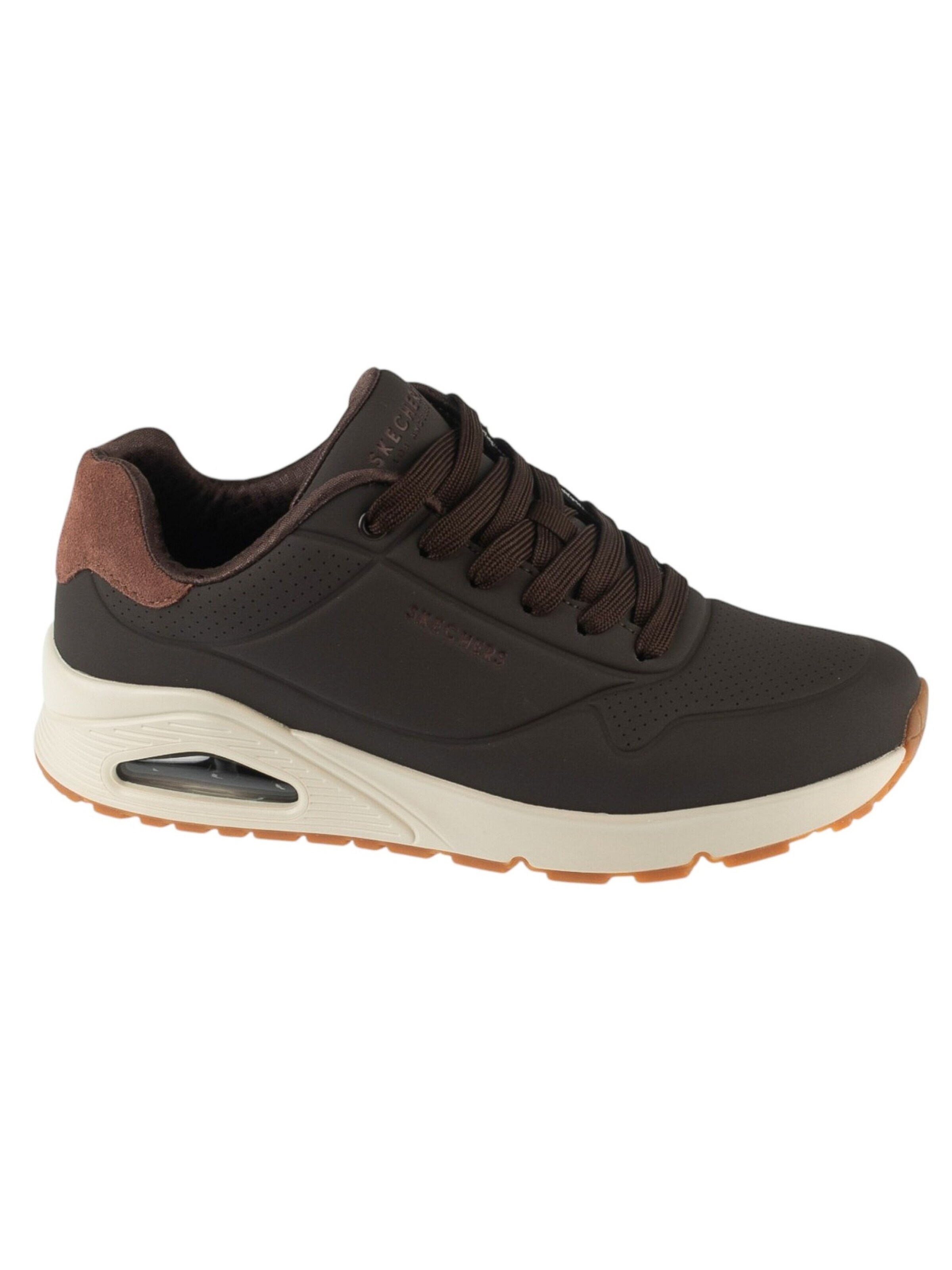 SKECHERS Sneaker low 'Skechers Uno - Suited On Air'‌ in Braun: Vorderseite