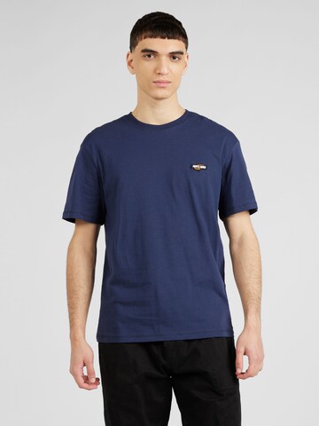 JACK & JONES T-shirt 'BLACK' i blå: framsida