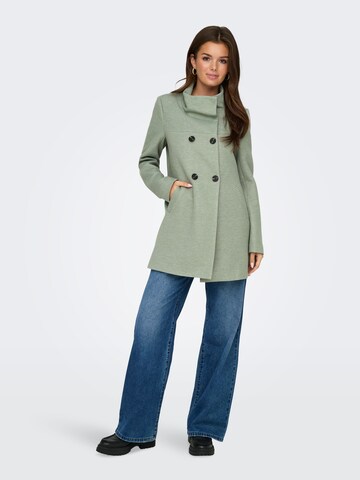 Manteau mi-saison 'ONLSEDONA SOPHIA' ONLY en vert