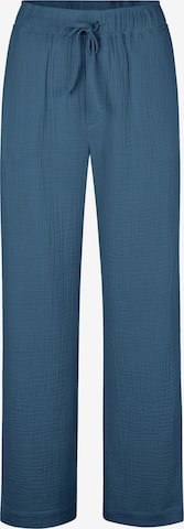 mbym Regular Панталон в синьо: отпред