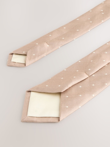 Cravate Next en beige