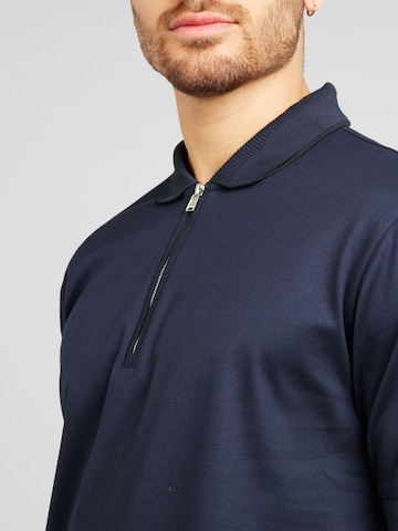 BOSS Black - Camiseta 'Polston 11' en azul
